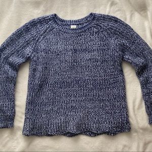 EUC Girls Scalloped Edge Sweater Sz 14/16